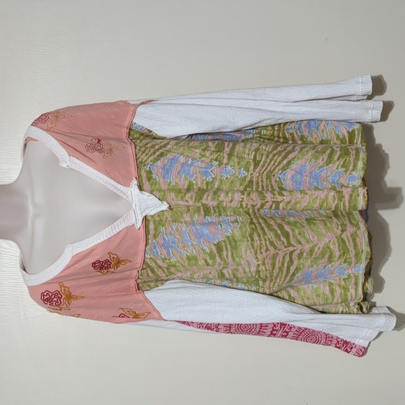Free People Tops - Free People Tie Dye Long Sleeve oversized T Shirt size Small
